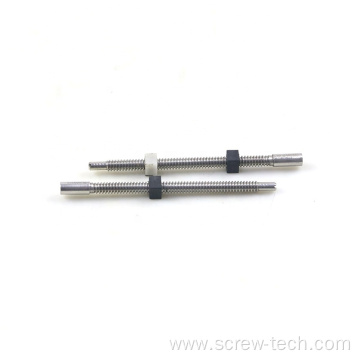 Tr4X1 Trapezoidal Lead Screw with Square Nut